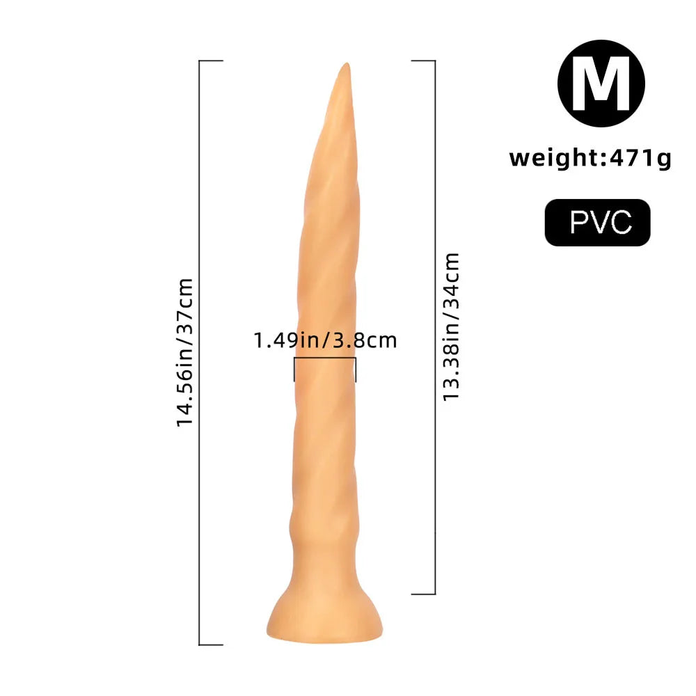 Long Anal Plug Sexy Toys for Men Prostate Massage Silicone Huge Butt Plug Xxxxl Soft Big Anal Sex Toys Plug Anale Sex Product