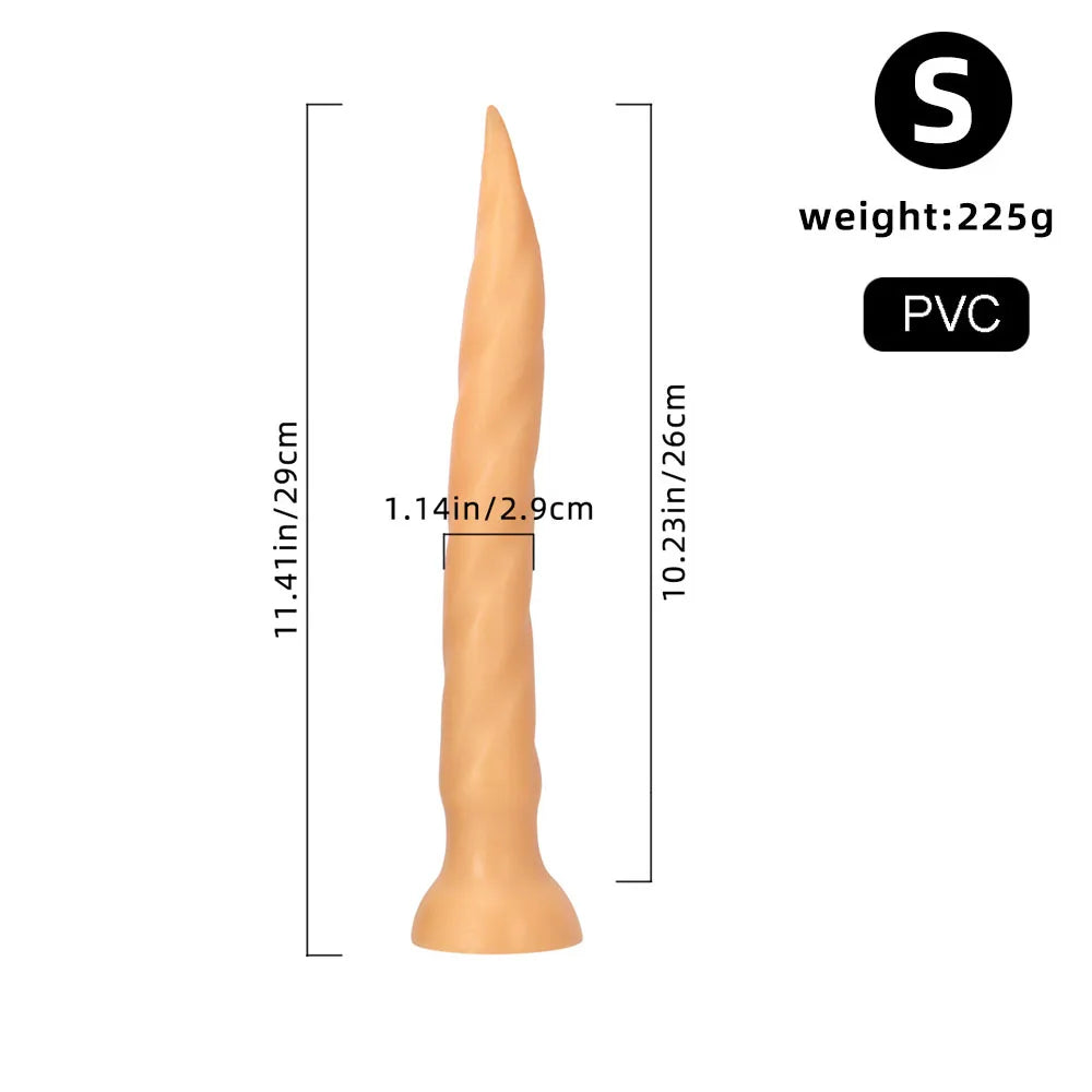 Long Anal Plug Sexy Toys for Men Prostate Massage Silicone Huge Butt Plug Xxxxl Soft Big Anal Sex Toys Plug Anale Sex Product