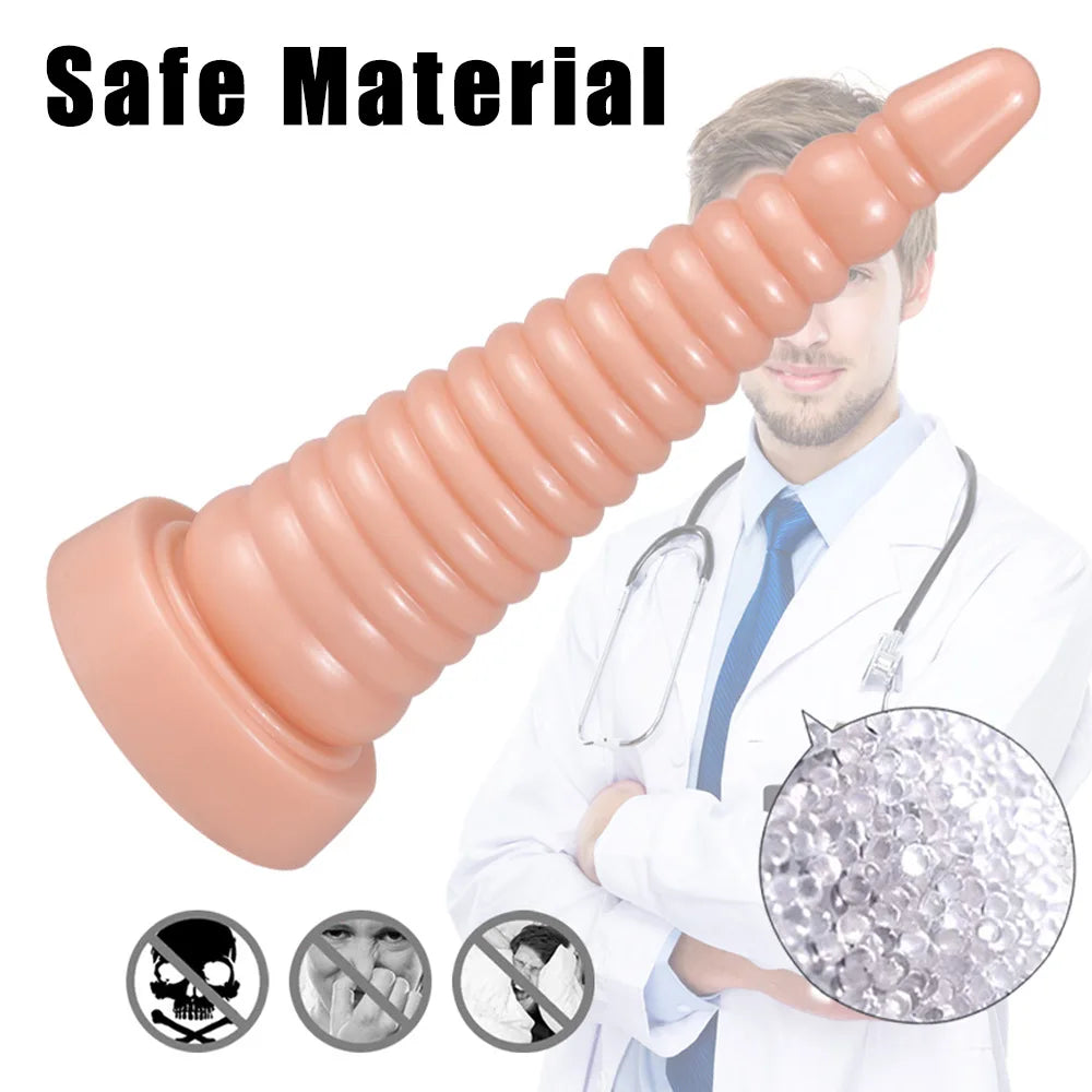Long Anal Sex-toys For Man Dildo Big Butt Plug Masturbator Woman's Dildos Anus Beads Vagina Stimulator Adult Sex Toy Gay Lesbian