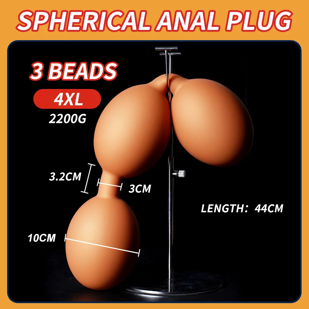 Long Anal Toys Huge Anal Beads Dildo Super Big Butt Plug Analplug Buttplug Dilator Male Prostate Massage Anus Sex Toy For Women