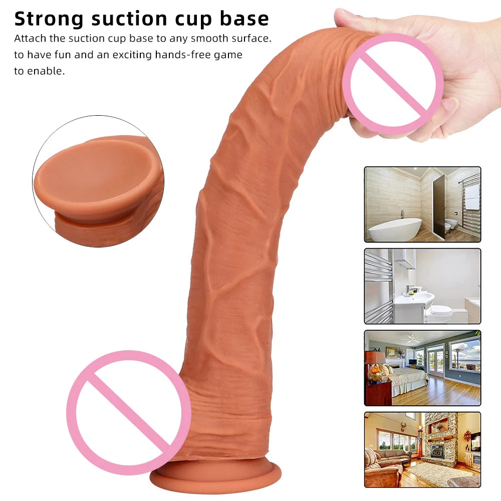Long Big Dildos for Women Sexy Huge Penis Realistic Dildo Anal Sex Toys for Women Couples Female Masturbators Adult sex Products
