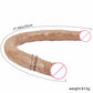 Long Double Dildo Unisex Soft Silicone Anal Plug Sex Toy Masturbator Anus Dilator Dildo Stimulation Massager for Adult Games