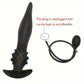 Long Inflatable Anal Plug Adult Sex Toy Detachable Butt Plug Silicone Anal Prostate Dilator for Male Masturbator Anal Sex Toys