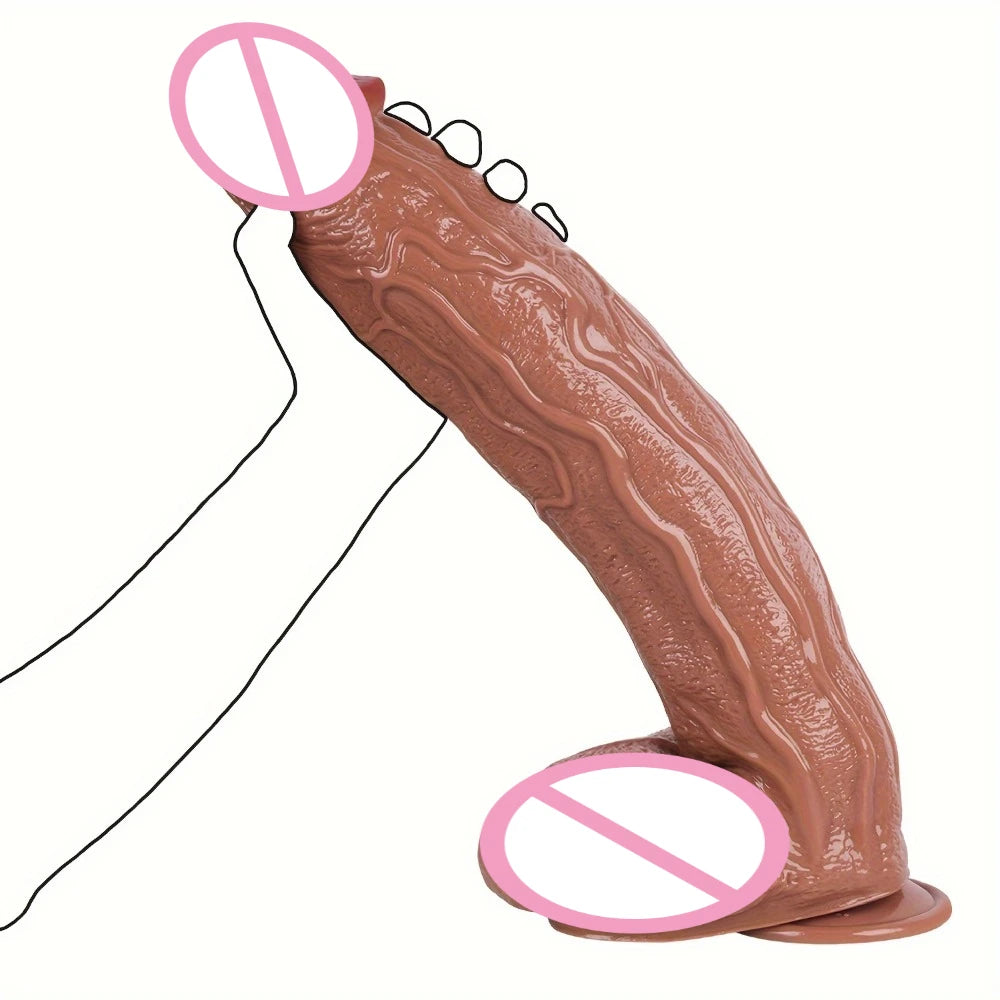 Long Penis 44cm Realistic Dildo with Suction Cup Anal Sex Toys for Woman Butt Plug Prostate Massager Huge Vagina Anal Dildo