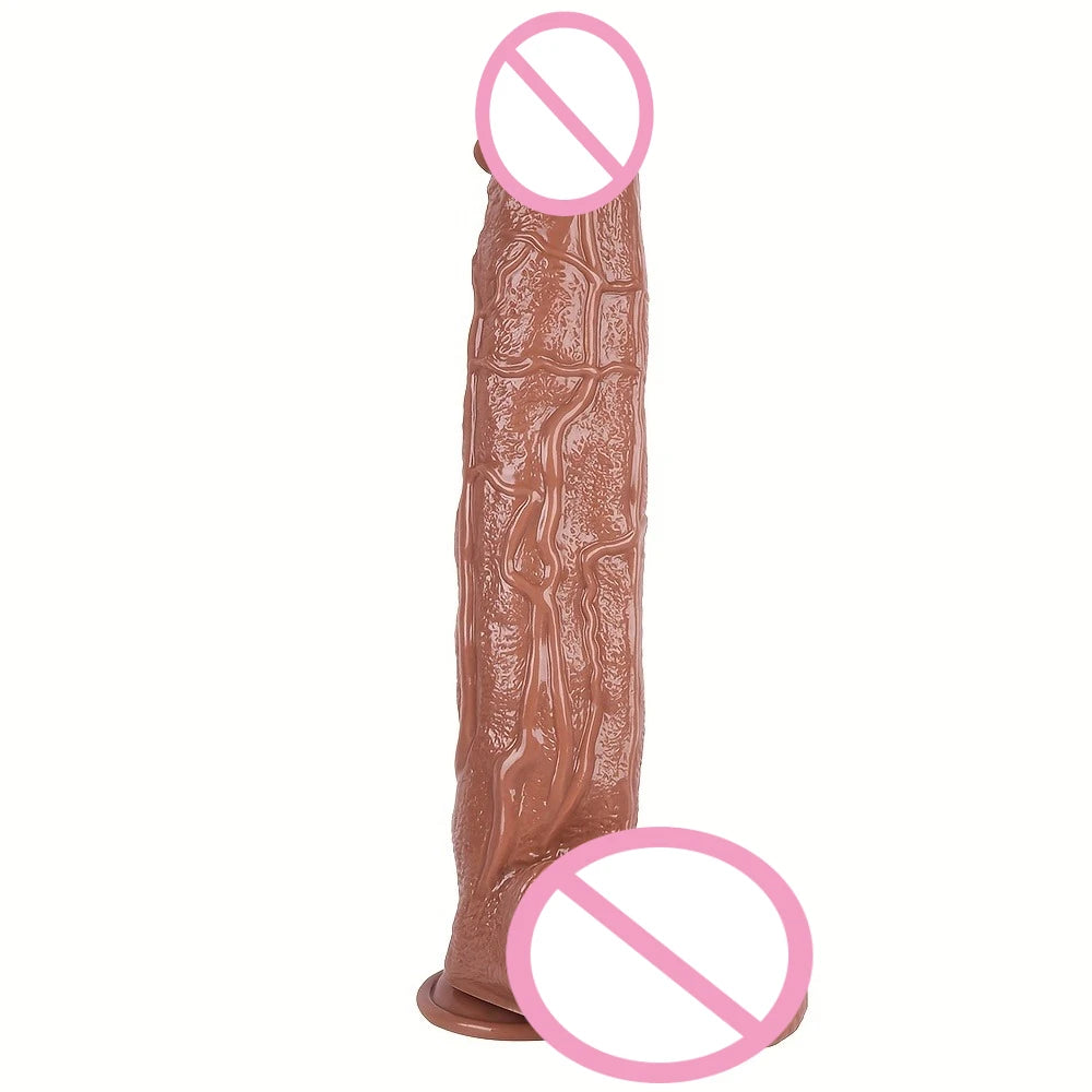 Long Penis 44cm Realistic Dildo with Suction Cup Anal Sex Toys for Woman Butt Plug Prostate Massager Huge Vagina Anal Dildo