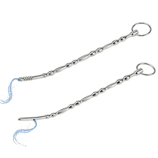 Long Stainless Steel Penis Plug Urethral Catheter Sound Dilator Metal Penis Plug Set Stick Insert Male Sex Toy Man