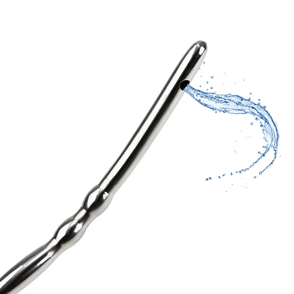 Long Stainless Steel Penis Plug Urethral Catheter Sound Dilator Metal Penis Plug Set Stick Insert Male Sex Toy Man