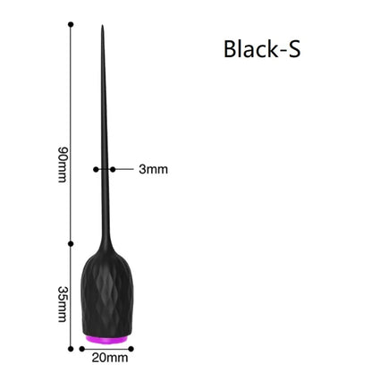 Long Urethral Catheter Vibrator Penis Plug Vibrating Urethra Sound Dilator Prostate Massager Male Masturbator Sex Toys For Men