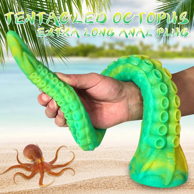 Long dildo anal sex toy 55cm Soft butt plug for women men Anal Toys for G Spot & P Spot Stimulation Huge Monster Silicone Dildo