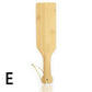 "Love" "heart" Bamboo Wood Whip Spanking Paddle