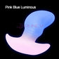 Luminous Anal Plug Liquid Silicone Soft Butt Plug For Women Men Anchor Base Wearing Anal Plug Prostate Massage Sex Product