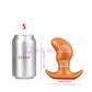 Luminous Anal Plug Liquid Silicone Soft Butt Plug For Women Men Anchor Base Wearing Anal Plug Prostate Massage Sex Product