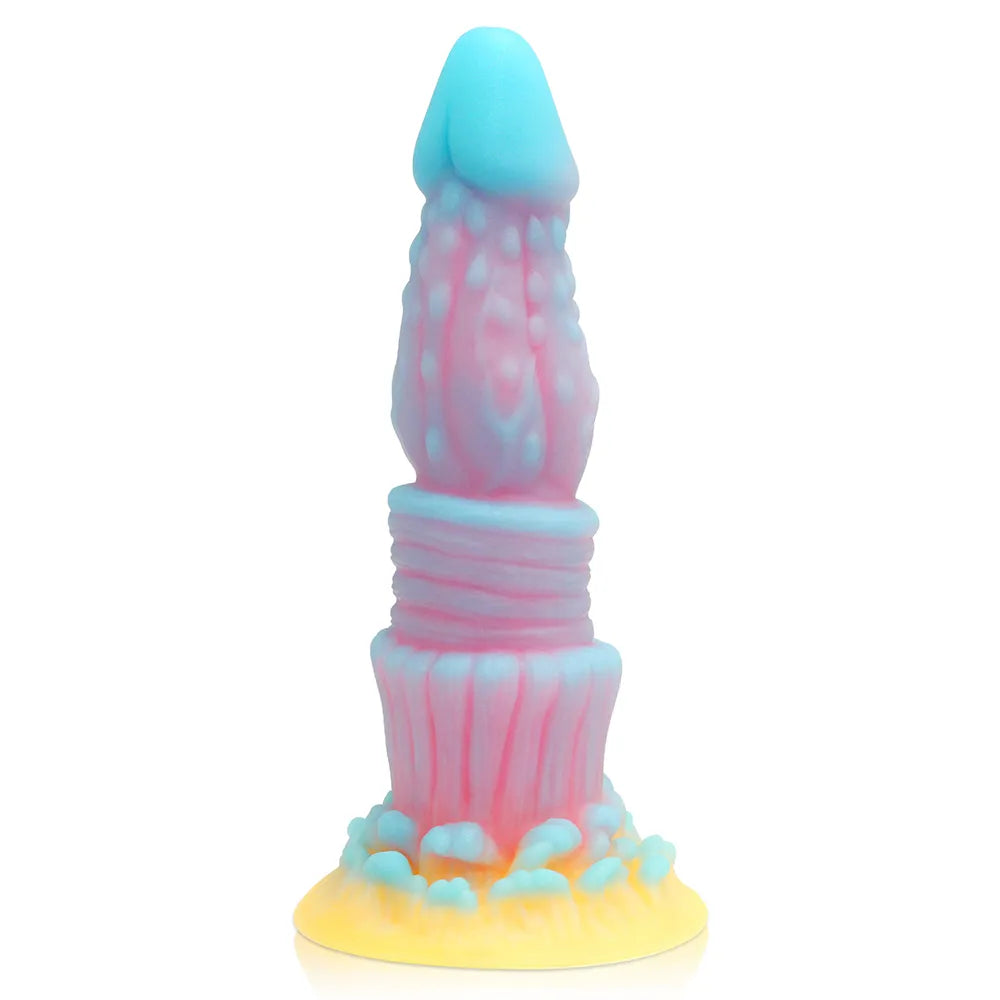 Luminous G-spot Silicone Dragon Dildos Butt Plug
