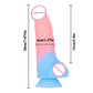 Luminous Dildo Sex Toys for Women Men Colourful Penis Glowing Huge Dragon Monster Dildo Anal Butt Plug Strapon Dildo Adult Toys
