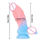 Luminous Dildo Sex Toys for Women Men Colourful Penis Glowing Huge Dragon Monster Dildo Anal Butt Plug Strapon Dildo Adult Toys