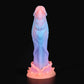 Luminous Dragon Dildo Anal Toys Butt Plug Colourful Glowing Dildo Huge Penis Glow in Dark Sex Toys for Women Sex Products