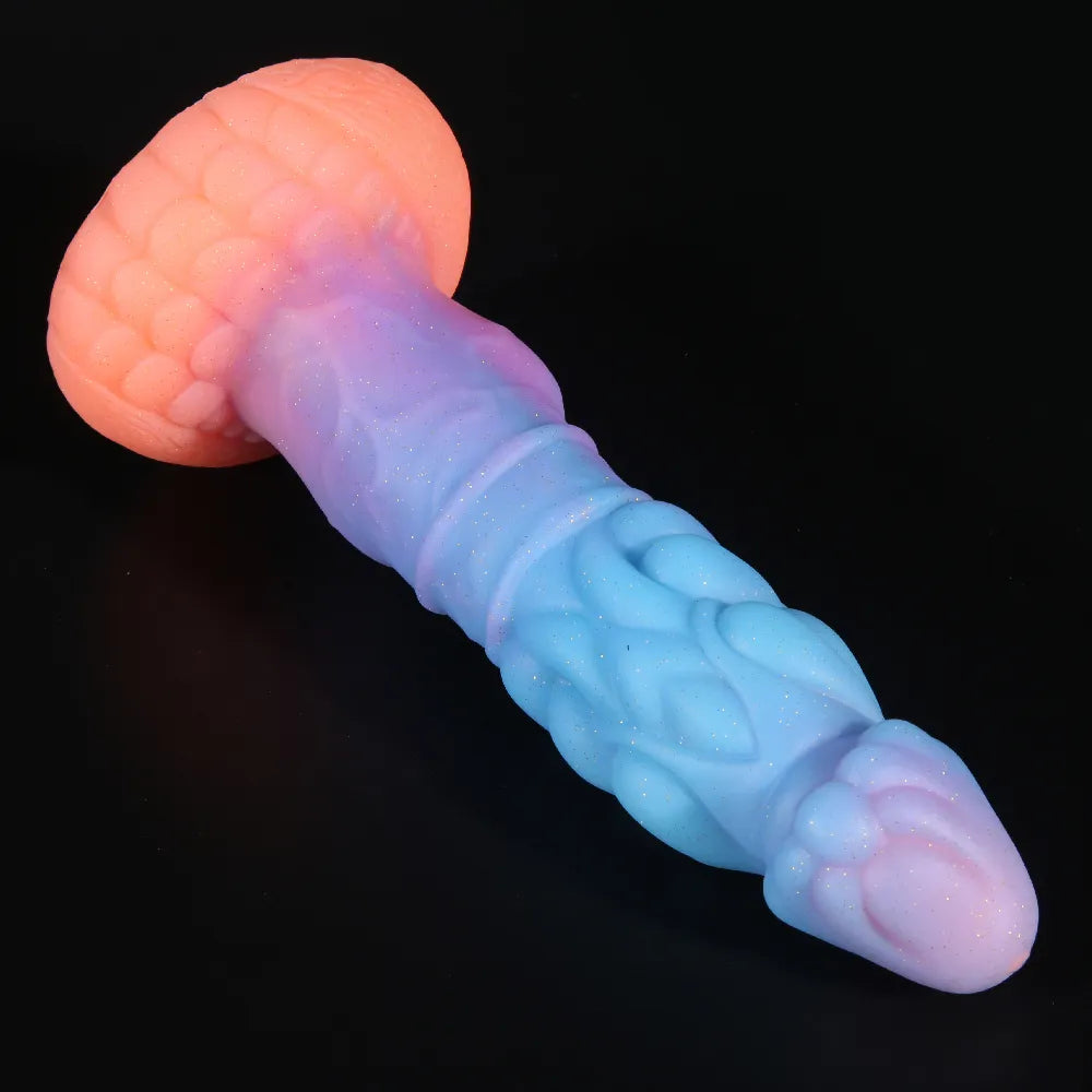 Luminous Dragon Dildo Huge Anal Plug Sex Toys for Women Men Silicone M –  GXLOCK Store