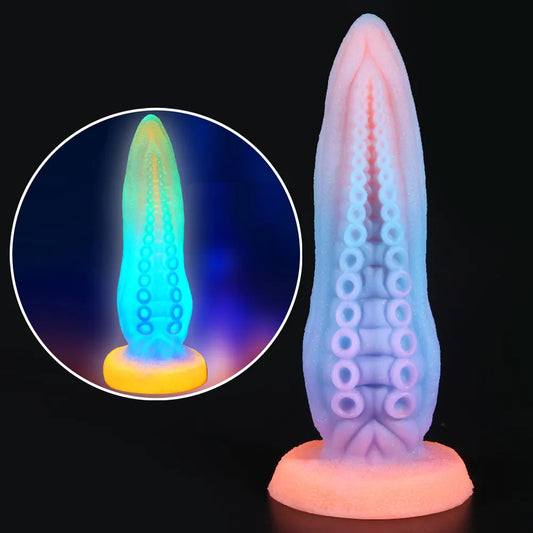 Glowing Tentacles Dildos for Women Masturbation