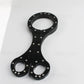 Luxury Clear Crystal Pillory Cangue Collar Neck Ring Oval Handcuffs Wrist Restraint Lock Bondage Yoke Sex Toy for Men Women
