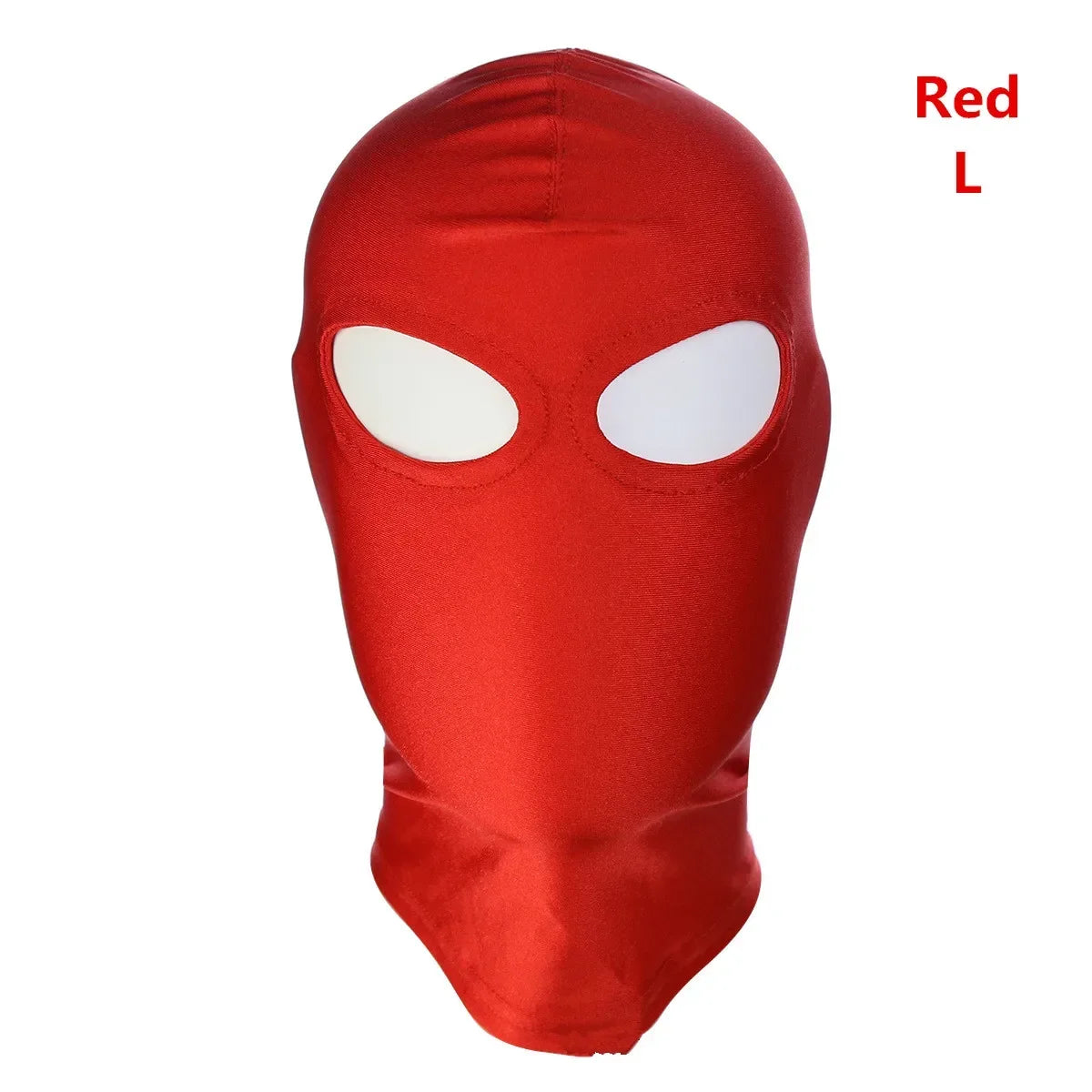 M L 4 Style Exotic Apparel of Red Elasticity Hood Mask Hood Sexy Lingerie Open Mouth Eye Mask BDSM Headgear Cosplay Sex Toys 18+