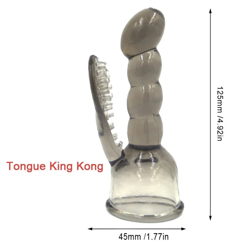 Magic Wand  Attachments AV Vibrator Headgear  head cover cap  G-spot Stimulator sex toys sex pussy dildo tooys for man
