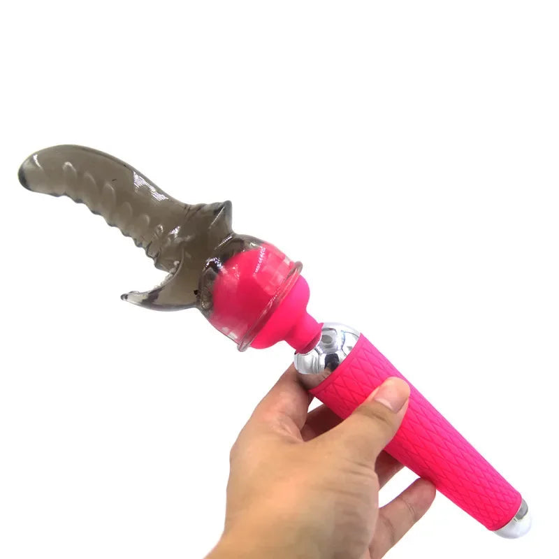 Magic Wand  Attachments AV Vibrator Headgear  head cover cap  G-spot Stimulator sex toys sex pussy dildo tooys for man
