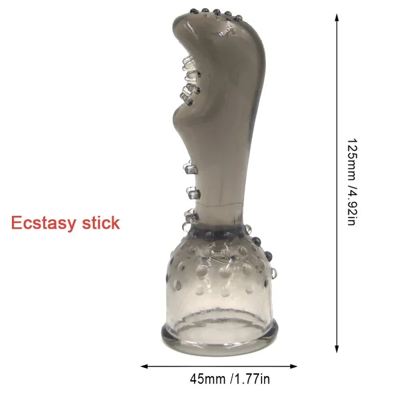 Magic Wand  Attachments AV Vibrator Headgear  head cover cap  G-spot Stimulator sex toys sex pussy dildo tooys for man