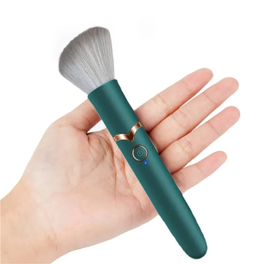 Makeup Brush Vibrator for Precise Clitoral Stimulation 10 Modes Mini Nipple Vaginal Anal Massager G-spot Vibrator SM Adult Toy