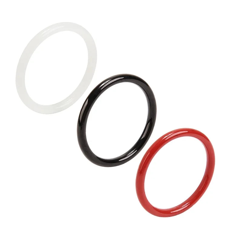 Male 3pcs Penis lock Cock Ring Set Bondage Jade Stone Erection Penis Ring Delay Ejaculation Enlargement Ball Ring Sex Toy Man