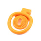 Male ABS Chastity Cage Flat Breathable Lock Porous Bdsm Lock Male Chastity Device with 4 Penis Rings Cock Cage Adult Sex Toys18+