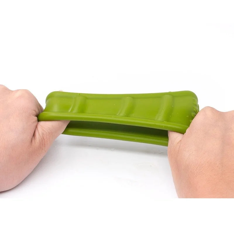 Male Ball Stretcher Scrotum Ring Soft Liquid Silicone Stretchable Scrotum Bondage Penis Ring Ejaculation Delay Cock Ring Sex Toy