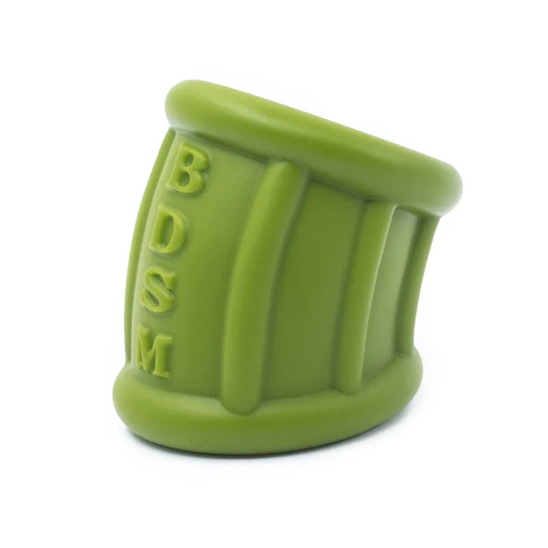 Male Ball Stretcher Scrotum Ring Soft Liquid Silicone Stretchable Scrotum Bondage Penis Ring Ejaculation Delay Cock Ring Sex Toy