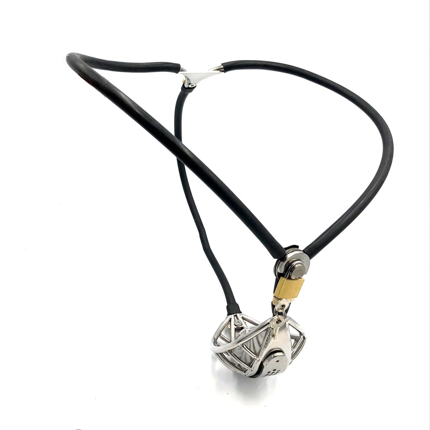 Male Chastity Belt Lockable Anti-cheating Stainless Steel Chastity Device Bondage Adult Game Cock Rings Sex Toys for Men Gay