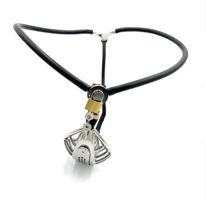 Male Chastity Belt Lockable Anti-cheating Stainless Steel Chastity Device Bondage Adult Game Cock Rings Sex Toys for Men Gay