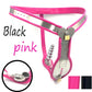 Male Chastity Belts with Removable Anal Plug Heart-Shaped Chastity Lock Bondage Device Anti Cheating Pants Sexy Toys for Men