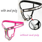 Male Chastity Belts with Removable Anal Plug Heart-Shaped Chastity Lock Bondage Device Anti Cheating Pants Sexy Toys for Men