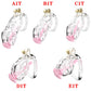 Male Chastity Cage Sex Toys Discreet Sissy Femboy Chastity Cock Cage Device 정조대 Penis Rings Male With 5 Sizes Men's Adult Goods