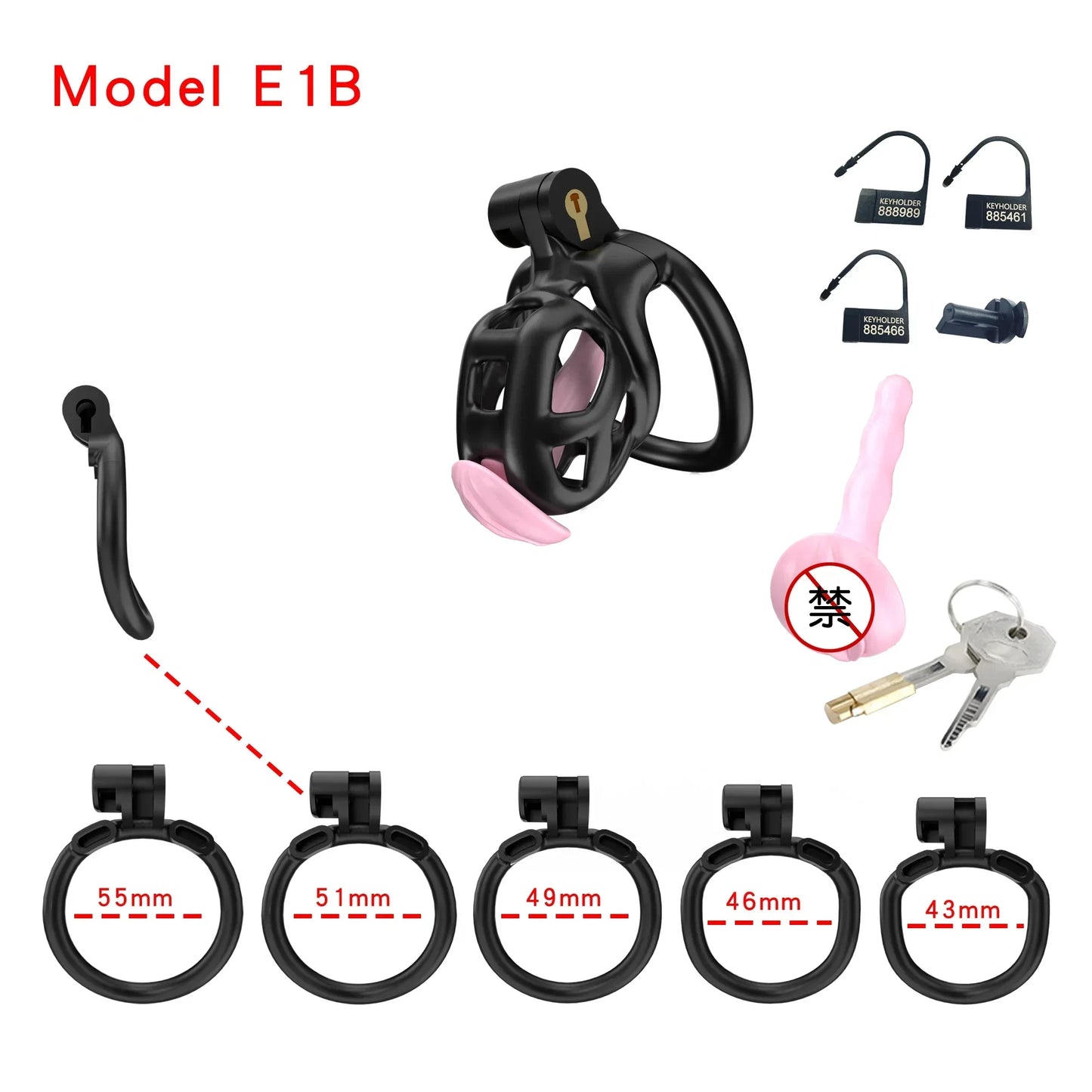 Male Chastity Cage Sex Toys Discreet Sissy Femboy Chastity Cock Cage Device 정조대 Penis Rings Male With 5 Sizes Men's Adult Goods