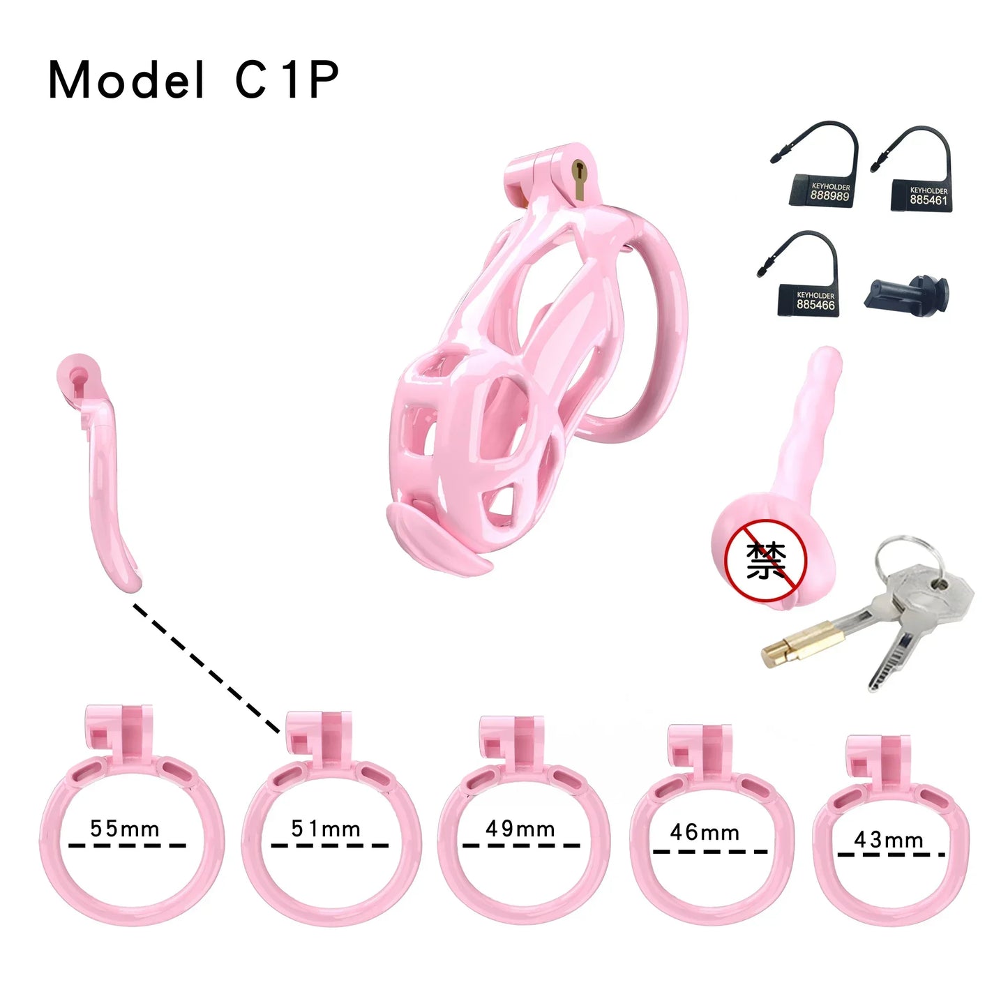 Male Chastity Cage Sex Toys Discreet Sissy Femboy Chastity Cock Cage Device 정조대 Penis Rings Male With 5 Sizes Men's Adult Goods