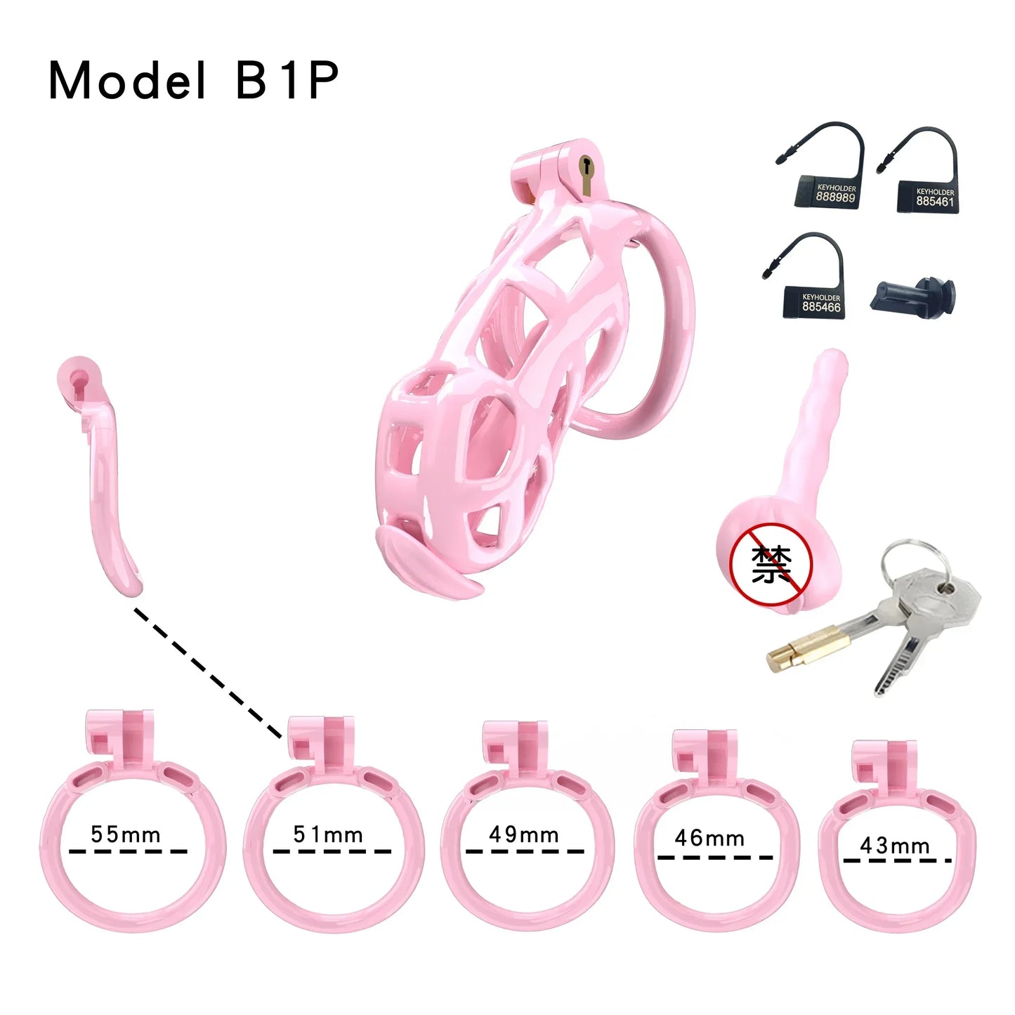 Male Chastity Cage Sex Toys Discreet Sissy Femboy Chastity Cock Cage Device 정조대 Penis Rings Male With 5 Sizes Men's Adult Goods