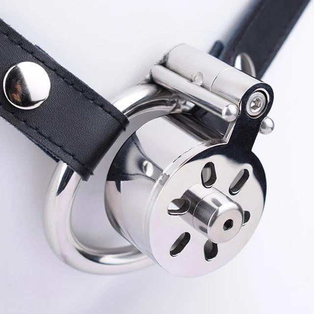 Male Chastity Cage 콕링 with Metal Urethral Plug for Couple Sissy Prevent Escape 정조대 Penis Rings Erotic Sex Toys Adults Products