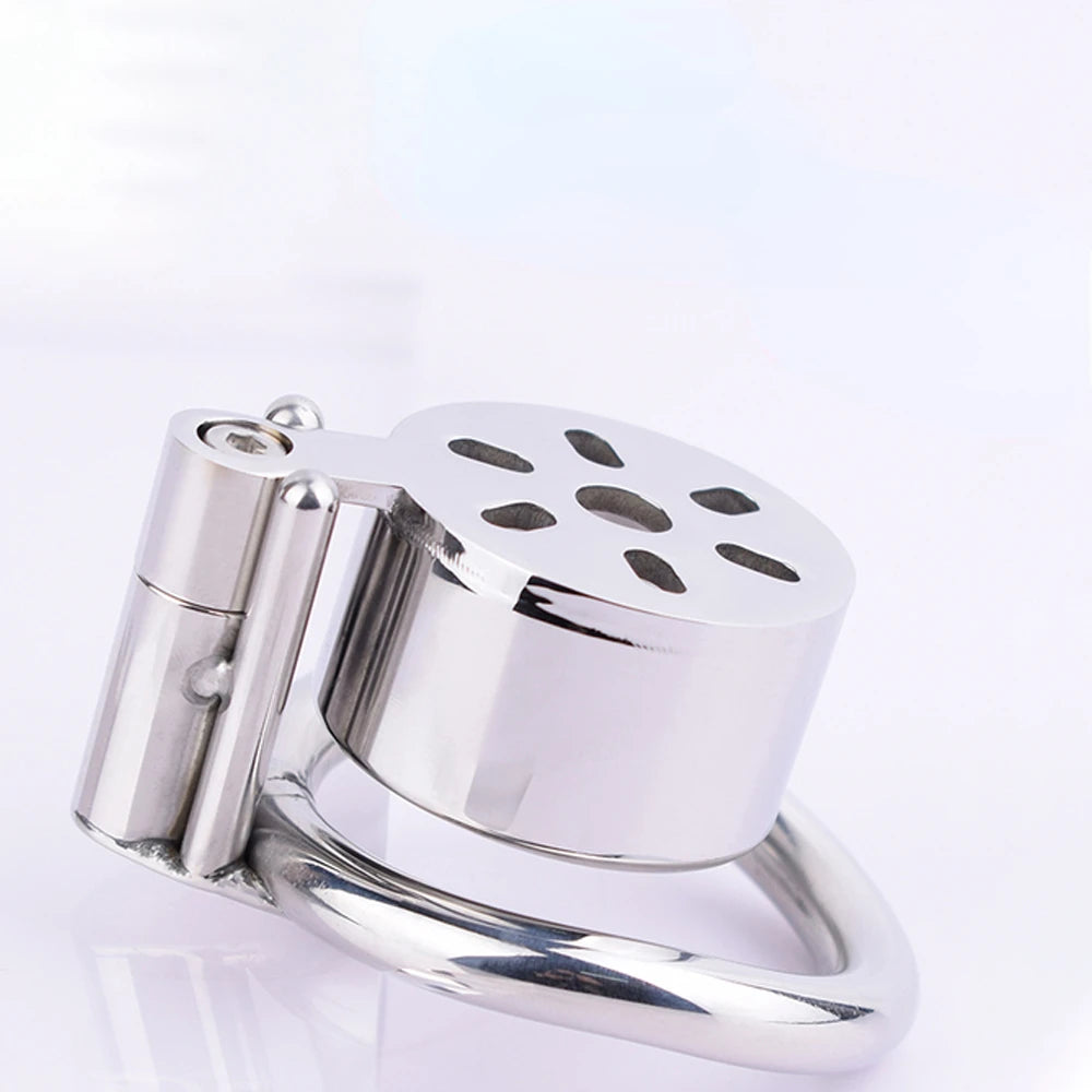 Male Chastity Cage 콕링 with Metal Urethral Plug for Couple Sissy Prevent Escape 정조대 Penis Rings Erotic Sex Toys Adults Products