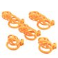 Male Chastity Device 정조대 Cobra Cock Cage With 4 Penis Cock Ring Sleeve Lock Penis Cage Bondage Fetish Sex Toys For Men Cockring