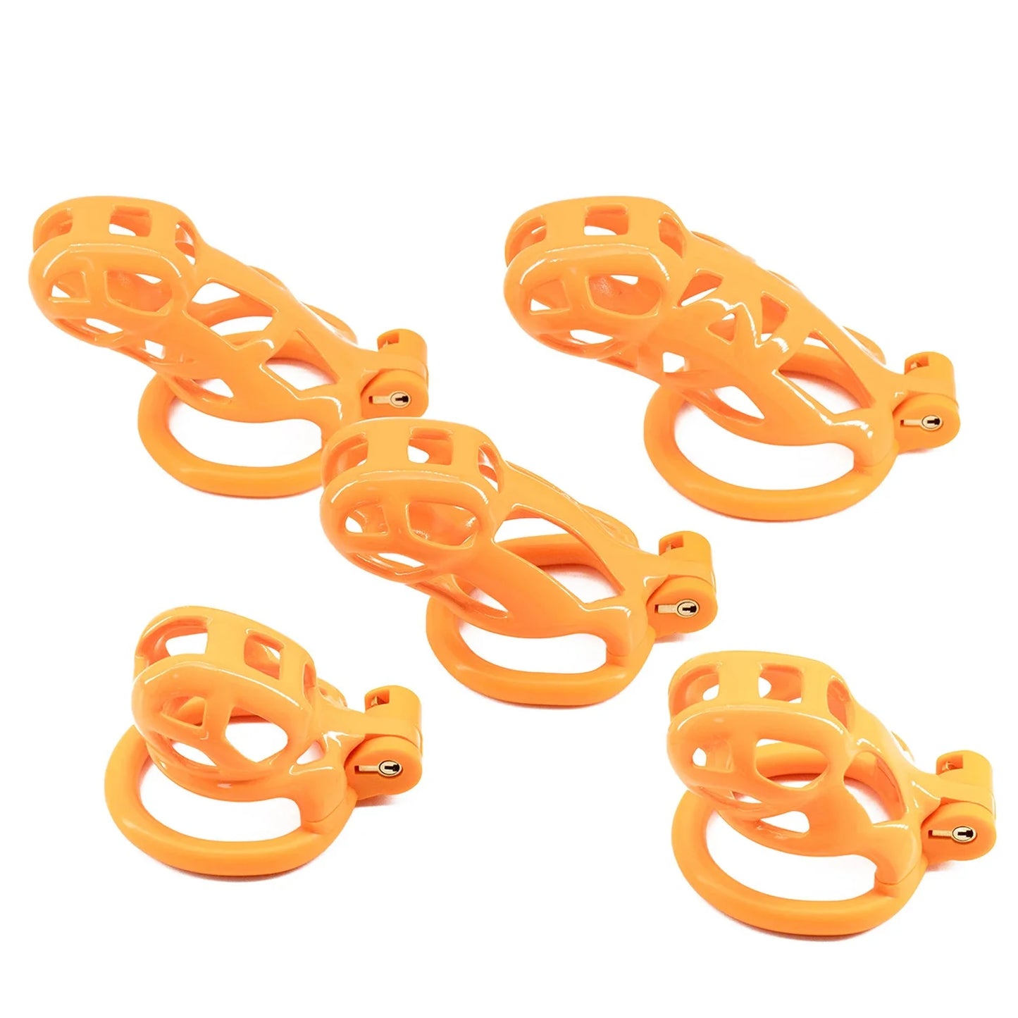 Male Chastity Device 정조대 Cobra Cock Cage With 4 Penis Cock Ring Sleeve Lock Penis Cage Bondage Fetish Sex Toys For Men Cockring