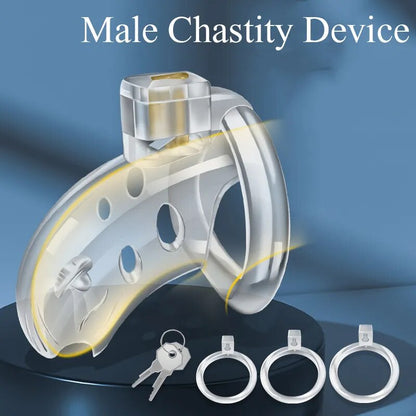 Male Chastity Device Set Cock Cage 3 Penis Ring Cock Ring BDSM Bondage Belt Fetish Adult Sex Toys For Men Gay Sex Product