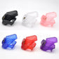 3D Male Chastity Device 5 plastic locks Penis Rings