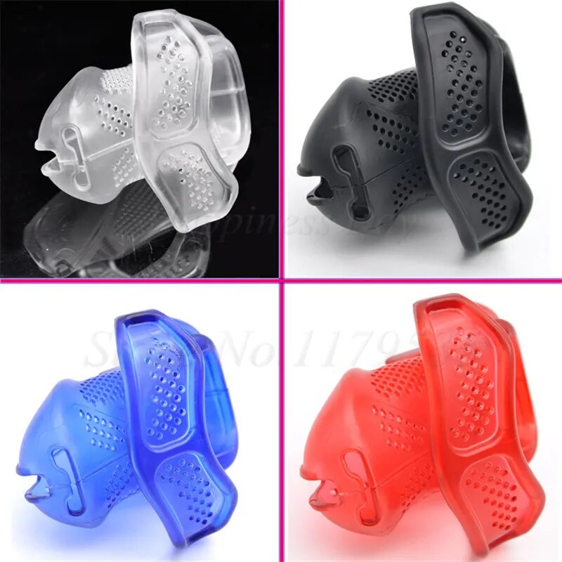 3D Male Chastity Device 5 plastic locks Penis Rings