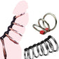 Male Chastity Devices Strict Leather Gates of Hell Lasting erection Cock Ring delay balls Loop bold penis extend sex toys