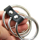 Male Chastity Devices Strict Leather Gates of Hell Lasting erection Cock Ring delay balls Loop bold penis extend sex toys