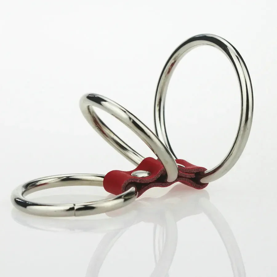 Male Chastity Devices Strict Leather Gates of Hell Lasting erection Cock Ring delay balls Loop bold penis extend sex toys